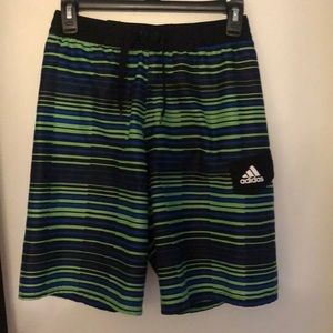 Boys Adidas swim shorts size 10
